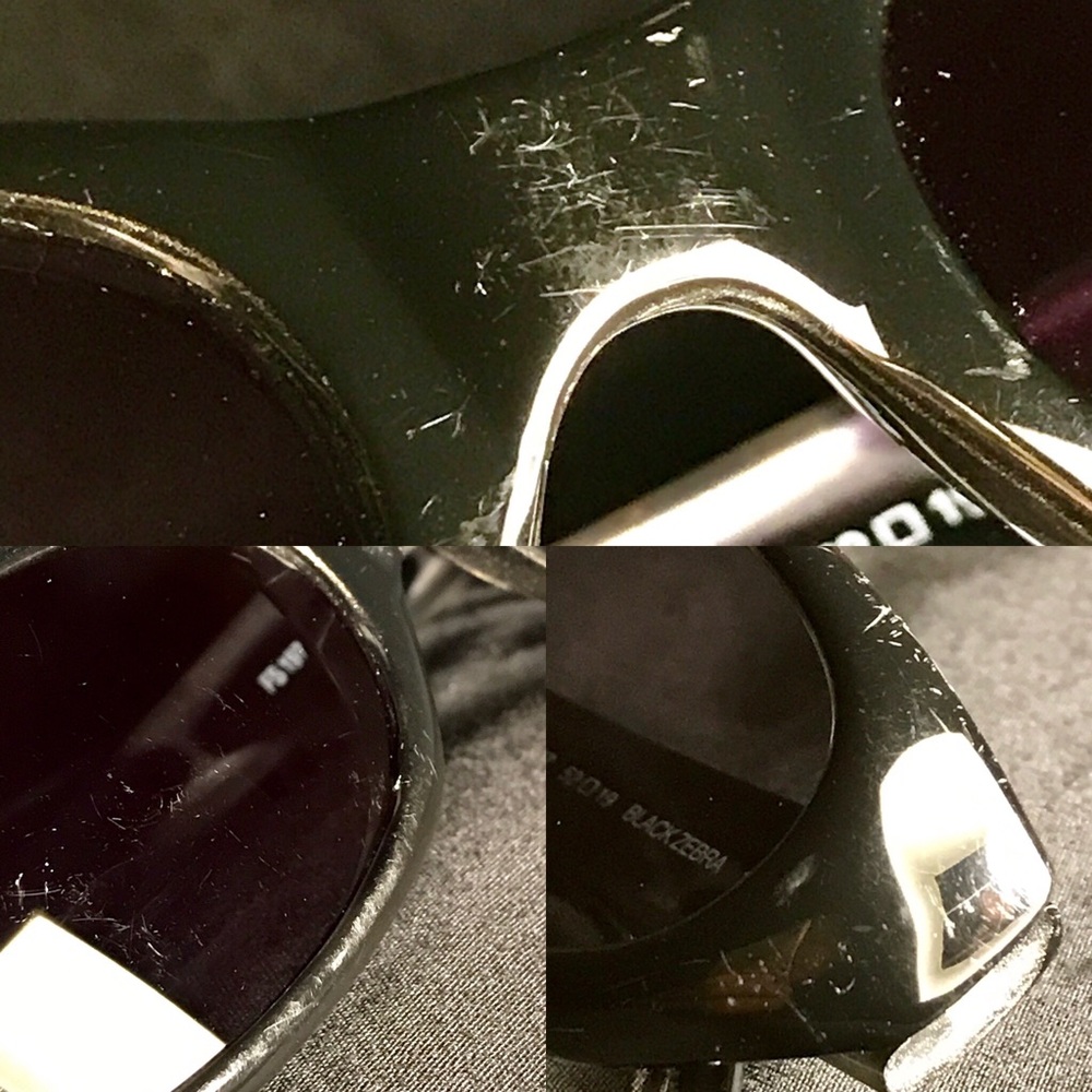 Fendi Black Zebra Prescription Sunglasses - Picture 4 of 7